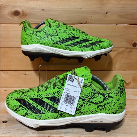 adidas Other - New Adidas Adizero Baseball Cleats Electric 2 Green Mamba JR7821 - Mens
